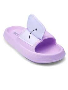 GETAC Women Flat Sandals - Lilac Purple - View 4