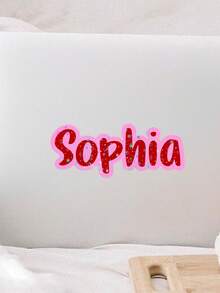 Graffiti Name Stickers: Customizable Text, Waterproof Personalized Sticker Labels. Custom Graffiti Name Stickers: Personalized Die-Cut Vinyl Stickers. - Multicolor - View 36