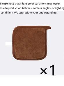 1pc Edged Makeup Remover Cloth (Water Only): Machine Washable, Reusable Cleaning Tool, Suitable For Face Washing, Cleaning And Makeup Removal, Suitable For All Skin Types, Ideal For Beauty Salons And Hair Salons - Multicolor - View 11