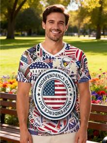 Men T-Shirts - White - View 3