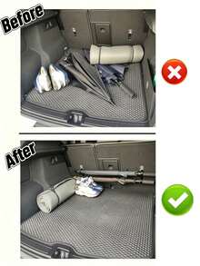 Universal Car Umbrella Hook, No-Drill Installation, Multi-Function Trunk Hook For Umbrella, Towel, Fishing Rod, Camping Gear, Fits Most Car Models - A - View 4