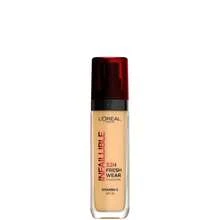 L'Oreal Infallible 32HR Fresh Wear 粉底液 SPF25 #140 Cool Rose 30ml/1 Oz | 輕盈液態粉底 | 持久 | 自然妝感 | 防水 | 抗脫色 | 中到高遮瑕 | 可疊加 | 不致粉刺 - 140 Cool Rose - 查看 1