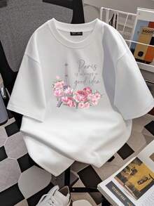 Women T-Shirts - 白色 - 查看 2