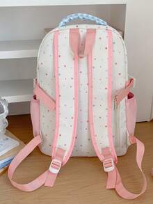 Ransel Pasangan Multifungsi Kapasitas Besar Nyaman Minimalis Elegan untuk Musim Kembali ke Sekolah yang Baru (Tidak Termasuk Aksesoris) - MultiWarna - View 5