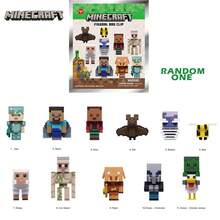1PC Officially Licensed Game Character Keychain Series Mystery Bulk Bag Clip Random One Alex Zombie And Steve Or Others Backpack Pendant Birthday And Christmas Gifts For Friends - Multicolor - View 11