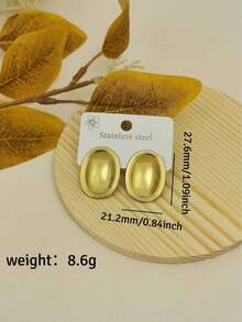 Boucles d'oreilles vintage dorées pour femmes, boucles d'oreilles pendantes longues en forme de goutte d'eau en acier inoxydable, bijoux de plage imperméables pour vacances d'été, bijoux de vacances pour femmes - Doré - Voir 23