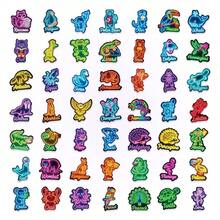 50PCS Cool Glow In The Dark Animal Stickers For DIY Skateboard Motorcycle Phone Case Decoration Ins Style Labels School Supplies - 50 PCS - View 4