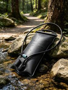 Alpint Mountain 1pc 2L Leak-Proof Durable Water Bladder With High-Flow Bite Valve, Quick Connect And Slide Seal, Suitable For Hiking And Cycling Backpacks, Fit For Cycling, Hiking, Running, Climbing, PEVA Material - Multicolor - View 13