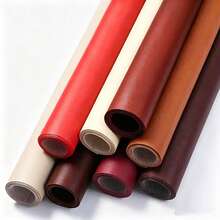 1pc Self-Adhesive Leather Repair Tape, Suitable For Furniture, Sofa, Car Seat And More - Waterproof Sticker, DIY Faux Leather Repair Patch, Sofa, Kitchen Cabinet, Dining Chair, Wall Decor And Motorcycle Seat, Durable Repair Kit For Home And Office - Reddish-brown Repaired Leather - View 1