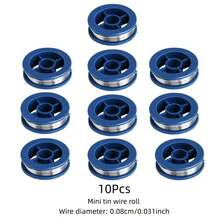 Solder Wire Mini Roll Household Industry Solder Wire High Purity No Washing Required Solder Wire Welding Assistant Electric Soldering Iron For Mobile Phone Computer Motherboard Electrical Maintenance - A - View 10