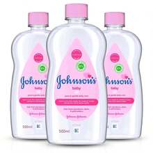 Johnson's Johnsons Baby Oil 500ml - Pack Of 3 - Citrus - View 1
