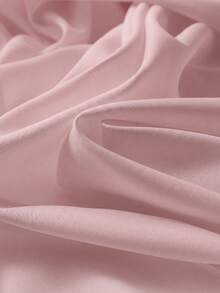 Elegant Casual Minimalist French Style Sleeveless Backless Cinched Waist Flared Dress, Suitable For Campus, Daily, Date, Vacation, Commute, Holiday Party Outfits - Pink - View 10