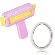1/2 piezas Herramienta de repujado de papel ondulado, herramienta pequeña para plegar papel, adecuada para manualidades hechas a mano, cartulina y decoración de álbumes de recortes, con adhesivo de doble cara - multicolor - Ver 11