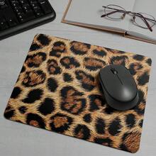Mousepad Onça Oncinha Estampa Animalprint Grande 25x18 - Retângulo - Visão 1
