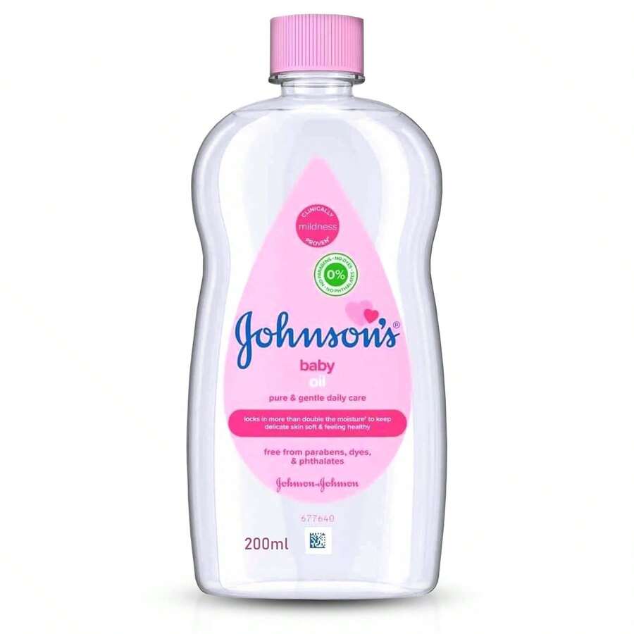 Johnson's Johnsons Baby Oil 200ml - 柑橘 - 查看 1