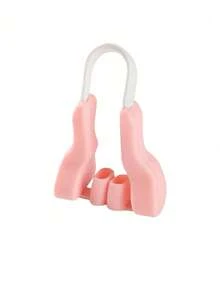 4pcs Purple/Pink Soft Silicone Nose Clips, Transparent U-Shaped Nose Bridge Enhancer, Painless Nose Slimming And Bridge Lifting Tool - Multicolor - View 7