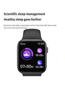 NcmRyu 2,01 Zoll HD Display Smart Sports Uhr, Bluetooth Anrufe, mehrere Sportmodi, Bewegungserinnerung und andere Funktionen, geeignet als Geschenk für Freunde und Paar, kompatibel mit Android und iOS - Übersicht 5