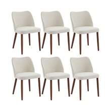 Techigher 4-Piece Dining Chair Set, Upholstered Dining Chair, Kitchen Chairs With Solid Wood Legs & Wing Backrest For Kitchen, Living Room, Café - Multicolor - View 19