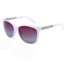 2026 Women's Polarized Cat Eye Sunglasses UV400 Sporty Outdoor Driving Gradient Lens Shades - Red - View 3