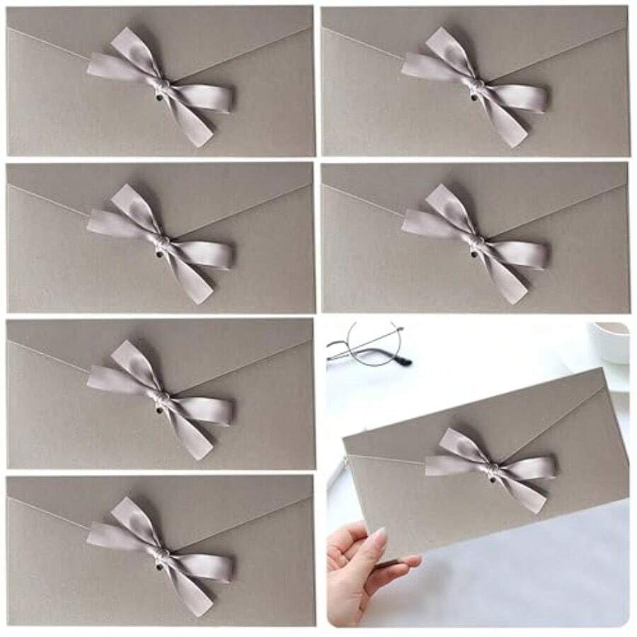 Paper Envelopes - Silver-white - View 1