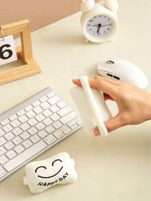 24pcs/4pcs/1pc Practical Wrist Rest Flexible Typing Pad For Adults Smart Keyboard Support Desktop Organizer Laptop Sleeve Thick Mouse Pad Support Office Back To School Essentials - Multiple Styles - View 7