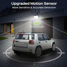 Luz Solar de Inundación LED 202, Luz de Calle Ultra Brillante con Sensor Infrarrojo y Control Remoto, Luz Solar de Jardín y Pared, Iluminación de Atardecer a Amanecer, Foco LED de Adecuado para Jardín, Camino, Patio, Calle y Pared - 1 unidad - Ver 5
