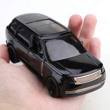 1件裝 1/36比例男孩玩具車，豪華城市巡航風鋅合金玩具車，SUV玩具，高品質合金壓鑄玩具車，可拉回功能，可開側門，適合3歲以上男孩，單件合金玩具車，節日禮物，玩具收藏，生日禮物，精緻玩具車 - 彩色 - 查看 12