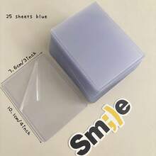 58x89mm 20入/包 垂直緊湊硬卡套，透明3英吋明信片保護套，適用於棒球、美式足球、籃球、曲棍球、高爾夫單張運動卡，頂裝式，雙面保護膜 - 無色 - 查看 7