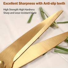Scissors (Magnetic Knife Holder + Scissors) Professional Scissors Ultra-Sharp Kitchen Scissors, Cooking Scissors For Meat, Chicken, Fish, Poultry, Herbs, Bread, Comfortable Sharp Non-Stick Scissors, Restaurant And Outdoor Kitchen Cutting Tools, Multi-Purpose Scissors - Scissors + Magnetic Knife Sheath - View 5
