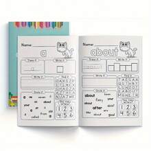 Letter Tracing Learning Notebook - Uppercase And Lowercase Letter Writing Practice With Clear Guidelines - 寫作練習 - 查看 3