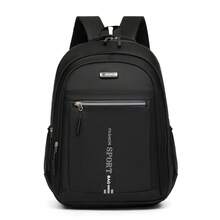 Men's Fashion Multifunctional Backpack, Large Capacity Multi-Pocket Laptop Bag, 3D Breathable Shoulder Straps, Night-Reflective, Anti-Theft, Nylon - Multicolor - View 8