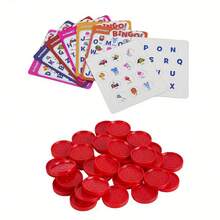 「Letter Bingo」桌遊卡牌盒 / 適合 2 人或更多玩家 / 聖誕節及其他節日與親友聚會的完美選擇 / 派對與聚會必備 / 建議 14 歲以上使用 / 絕佳禮物 - 彩色 - 查看 8