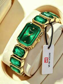 VA VA VOOM Romantic Ladies Rhinestone Watch,Shiny Stainless Steel Strap, Bracelet Style Luxury Women's Watch,Dating&Party Wear,Best Gift For Girlfriends&Mothers - Bracelet Style Watch - View 17