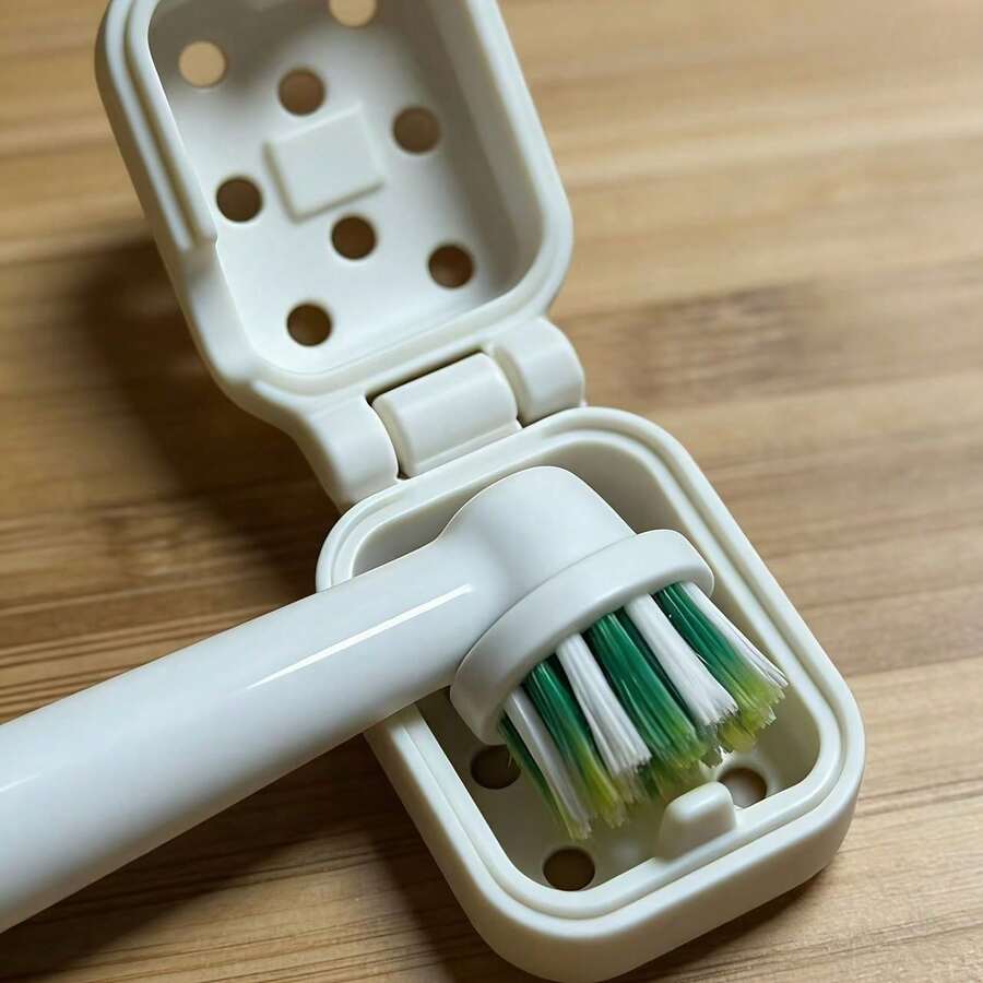4pcs Electric Toothbrush Head Covers With Ventilation Holes For Air Circulation And Drying, Reduce Odor. Creative Fashion Toothbrush Head Covers, Toothbrush Protective Sleeves. Lightweight And Practical, Suitable For Family Travel