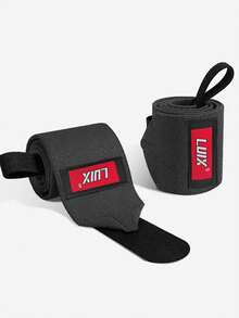 1 Pair Men's Fitness Wrist Wraps, Compression Support Band For Deadlift And Bench Press, Wrist Bandage To Prevent Sprains, Suitable For Running, Fitness, Sports, Cycling, Ice And Snow Sports, Extreme Challenges, Hiking, Camping, Shooting, Martial Arts, Self-Defense, Football, Basketball, Volleyball, Table Tennis, Badminton, Tennis, Other Ball Sports And More - Multicolor - View 12