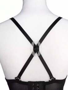 Bra Strap Cross Buckle, Bra Lingerie Accessory, Women's Invisible Anti-Slip Shoulder Strap Buckle, Perfect Solution To Prevent Bra Straps From Slipping, Suitable For Travel, Sports, Outdoor Activities, Personal Care And Summer Needs - A - View 5