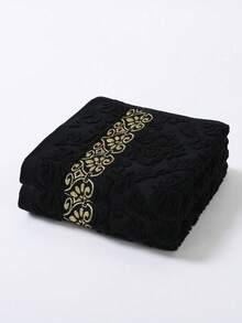 2件/1件裝 奢華心形歐式提花刺繡浴巾，超柔軟、高吸水、快乾，多尺寸可選，適用於居家、浴室與泳池 - 彩色 - 查看 13