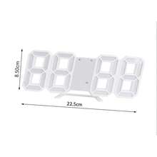 1 Reloj de cocina, Reloj despertador digital LED con fecha, Reloj de escritorio moderno, Adecuado para uso diario y decoración del hogar - Multicolor - Ver 5