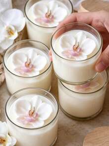 1 pieza Molde de silicona delicado y pequeño de orquídea, la textura replica los pliegues suaves de los pétalos, silicona flexible fácil de desmoldar y limpiar, adecuado para hacer velas de fragancia exquisitas / flores decorativas, se adapta a la decoración suave de lujo, arreglo de estilo romántico, una opción suave para la decoración curativa hecha a mano. Regalo hecho a mano para el Día de San Valentín/Cumpleaños - moho de orquídea Phalaenopsis - Ver 3
