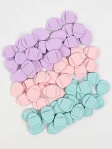 15/30/60pcs Mini Air Cushion Sponges, Including Air Cushion, Latex-Free Blended Sponge And Makeup Sponge, Suitable For Liquid Foundation, Powder And Concealer. Affordable Goodies, Gifts, Women's Gifts, Christmas Gifts, Lucky Draw, Travel, Affordable Goodies, Travel Essentials - Multicolor - View 7