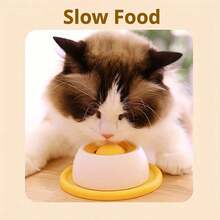 2-In-1 Pet Licking Bowl Set With Slow Feeder Ball, Non-Slip Interactive Wet Food Feeder For Cats And Dogs, Promotes Dental Health And Energy Consumption, Ideal For Multi-Pet Households - 200ml - View 10