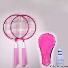 XISIYUJZ 1pc Badminton Racket Set, Indoor/Outdoor Interactive Sports Game, Random Color Shuttlecock - Multicolor - View 6