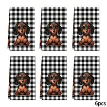 2/4/6/8pcs Kitchen Towels, Cloth Napkins, Home Decor, Kitchen Towel Set, Home Decoration, Western Home Decor, Napkins, Room Decor, Gift, Wedding Decor, Kitchen Dish Towels, Decorative Towels, Machine Washable, Kitchen Decor Hand Towels, Holiday Gifts And Cleaning Supplies - Multicolor - View 9
