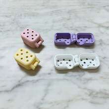 4pcs Electric Toothbrush Head Covers With Ventilation Holes For Air Circulation And Drying, Reduce Odor. Creative Fashion Toothbrush Head Covers, Toothbrush Protective Sleeves. Lightweight And Practical, Suitable For Family Travel - A - View 8