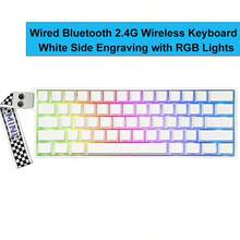 AULA 磁軸鍵盤與滑鼠組合,低延遲無線機械鍵盤,RGB 背光,可自定義藍牙 FPS 遊戲鍵盤,三模有線/藍牙/無線滑鼠 - View 17