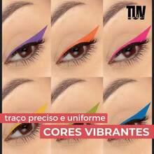 Colored Eyeliner Pen Game On  Matte Finish - 忍者-5 - 查看 4
