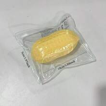 互動派對花生捏捏樂，柔軟矽膠可變形感官玩具，逼真堅果造型紓壓玩具，適合成人於學校與職場使用的放鬆玩具 - 彩色 - 查看 4
