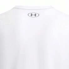 Under Armour Curry Global Tour Theme Collection Men's Printed Crew Neck Short Sleeve T-Shirt, Casual Loose Fit, Versatile Short Sleeve Top - White - View 4