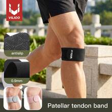 VILICO1pc Adjustable Lightweight Sports Knee Pad For Basketball, Running, Hiking, Cycling, Badminton - Multicolor - View 1