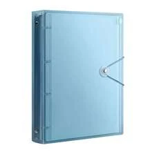 A4 Size Thickened PP Loose-Leaf Folder Large Capacity Design Without Dividers. Suitable For Campus, Home, Office, Workplace And Travel Scenarios Portable - A4 Loose-leaf Folder - View 3